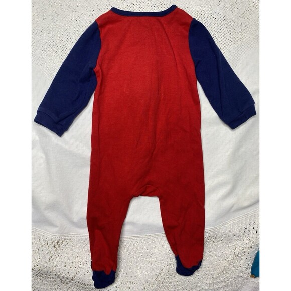 Tommy Hilfiger Sleeper Footed Pajama Size 6/9 Months Zip Unisex - Picture 3 of 3